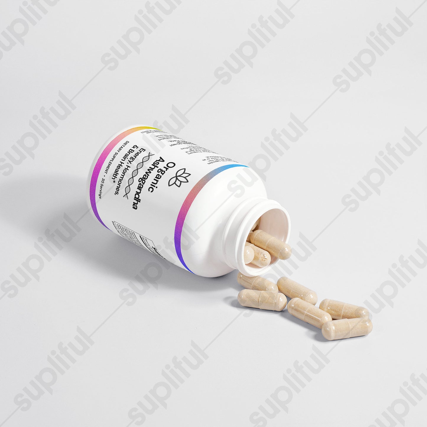 Organic Ashwagandha Capsules • Autoimmune, Athletic, & Cognitive Support