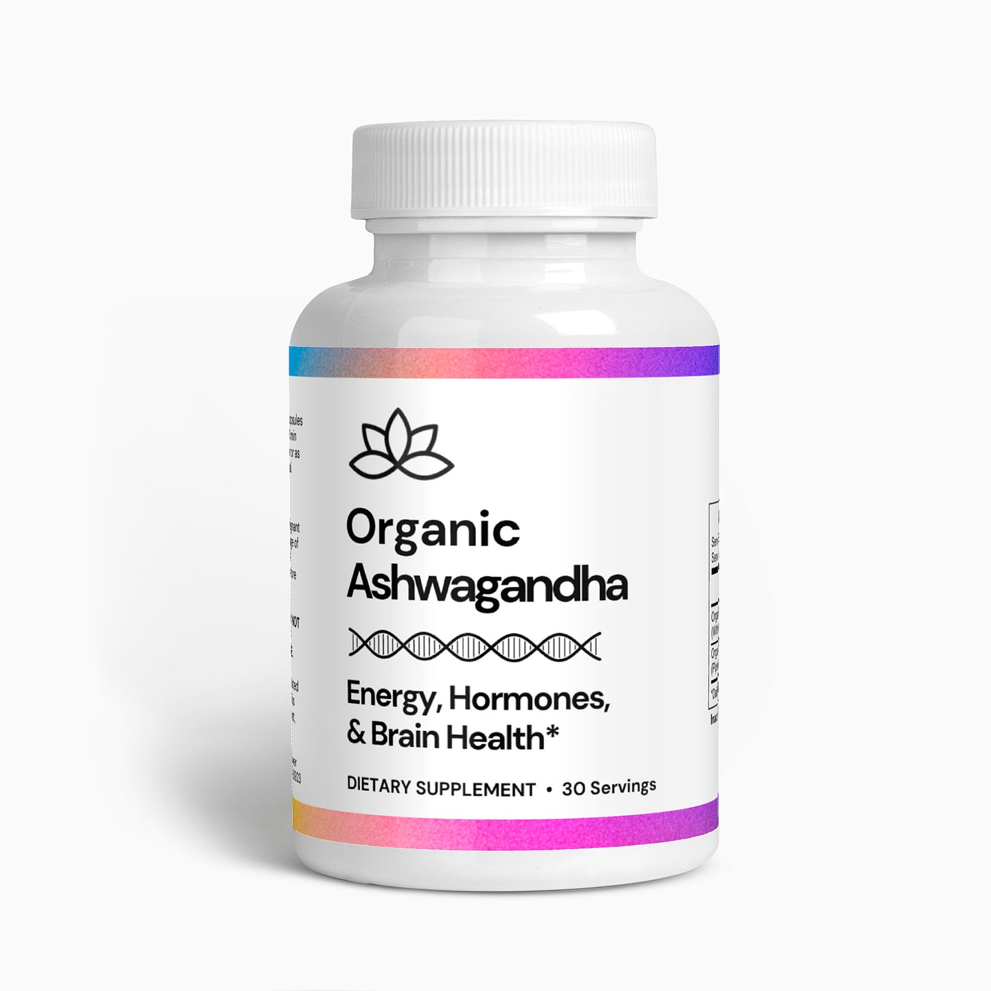 Organic Ashwagandha Capsules • Autoimmune, Athletic, & Cognitive Support