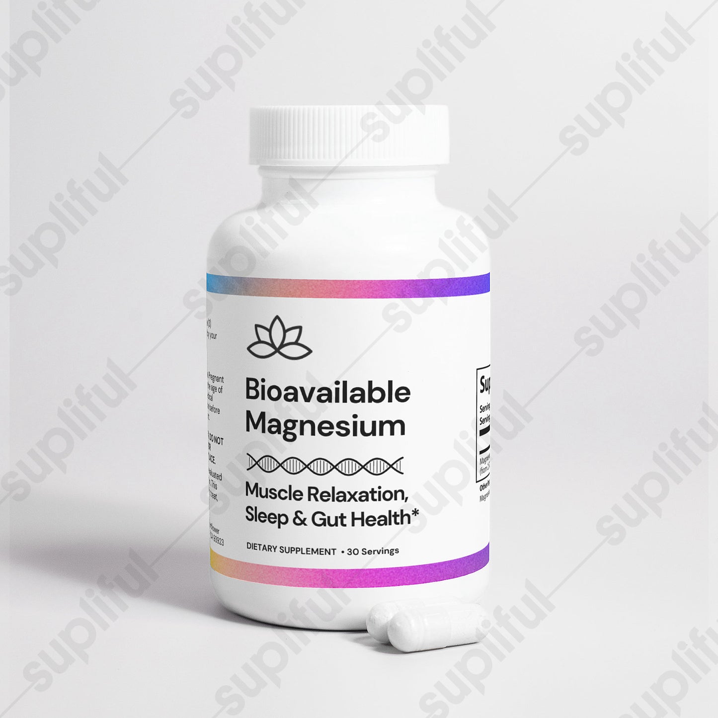 Bio-Magnesium Capsules • Sleep-Aid, Muscle Relaxation, & Digestive Support