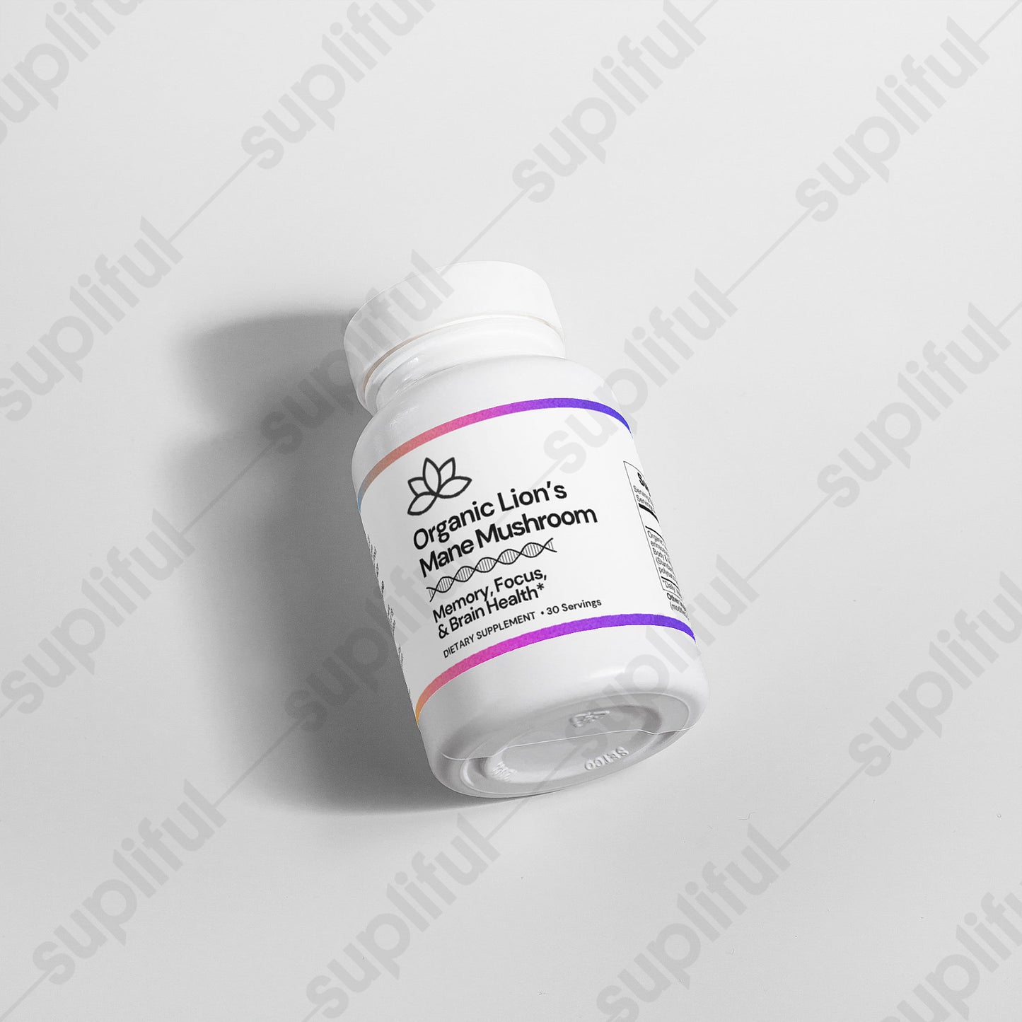 Organic Lion's Mane Mushroom Capsules • Holistic Focus Coffee Alternative