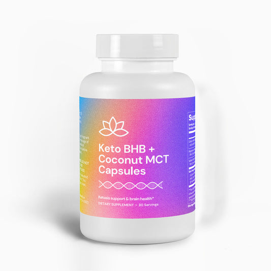 Keto BHB with Coconut MCT Capsules • Metabolic & Brain Support