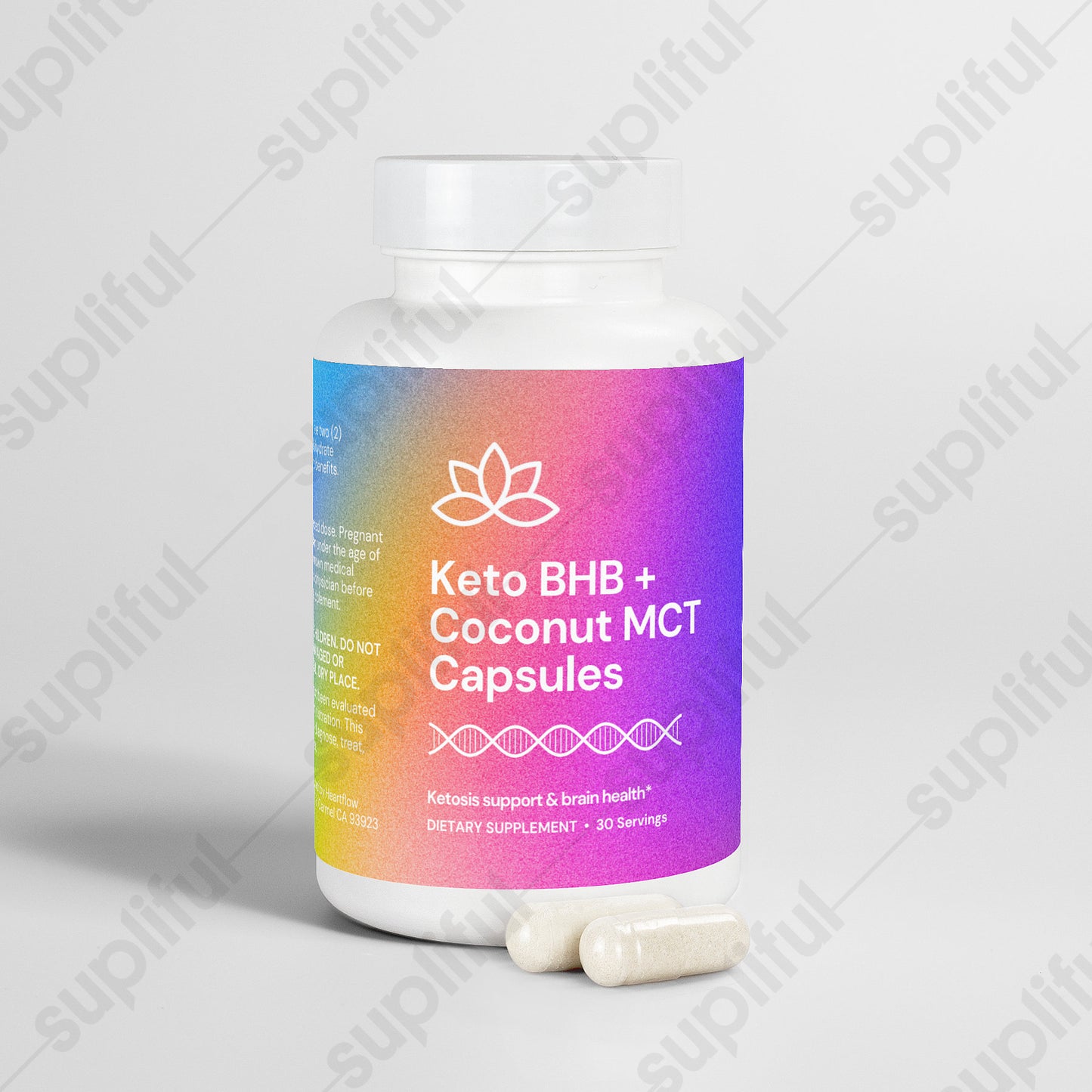 Keto BHB with Coconut MCT Capsules • Metabolic & Brain Support